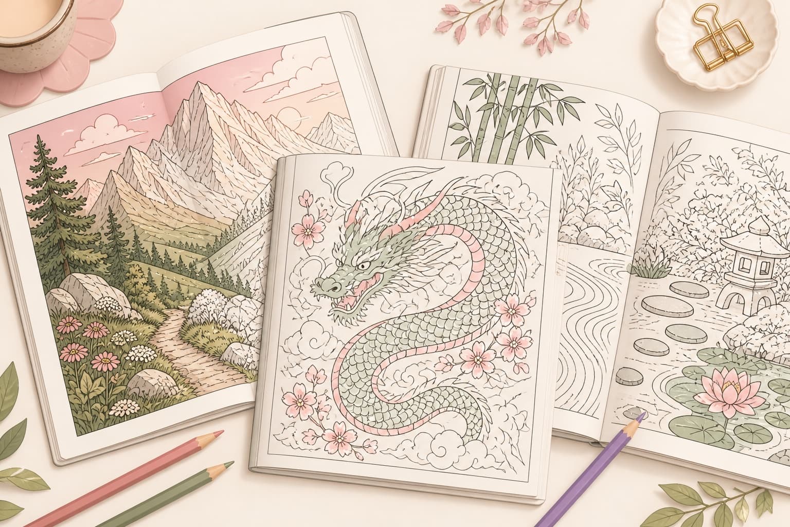 Color ready books