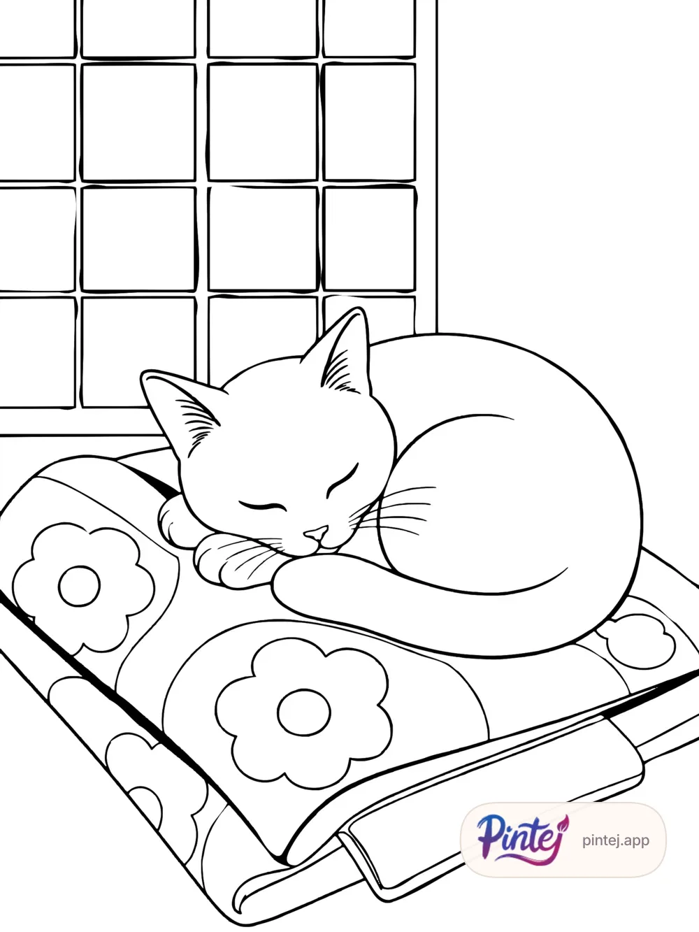 Kimono and shoji — Line art