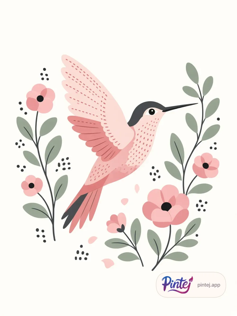 Hummingbird — In color