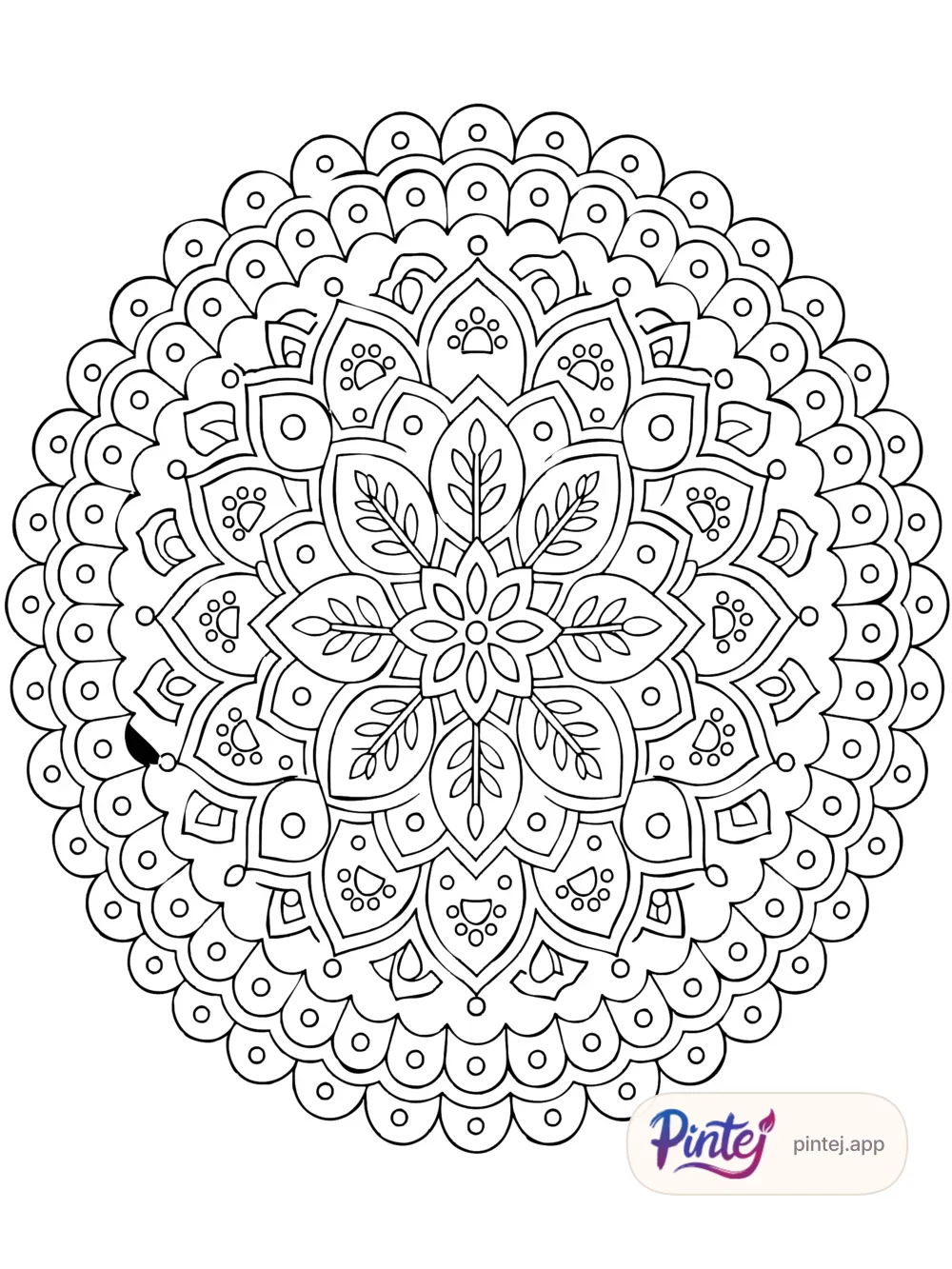 Lotus — Line art