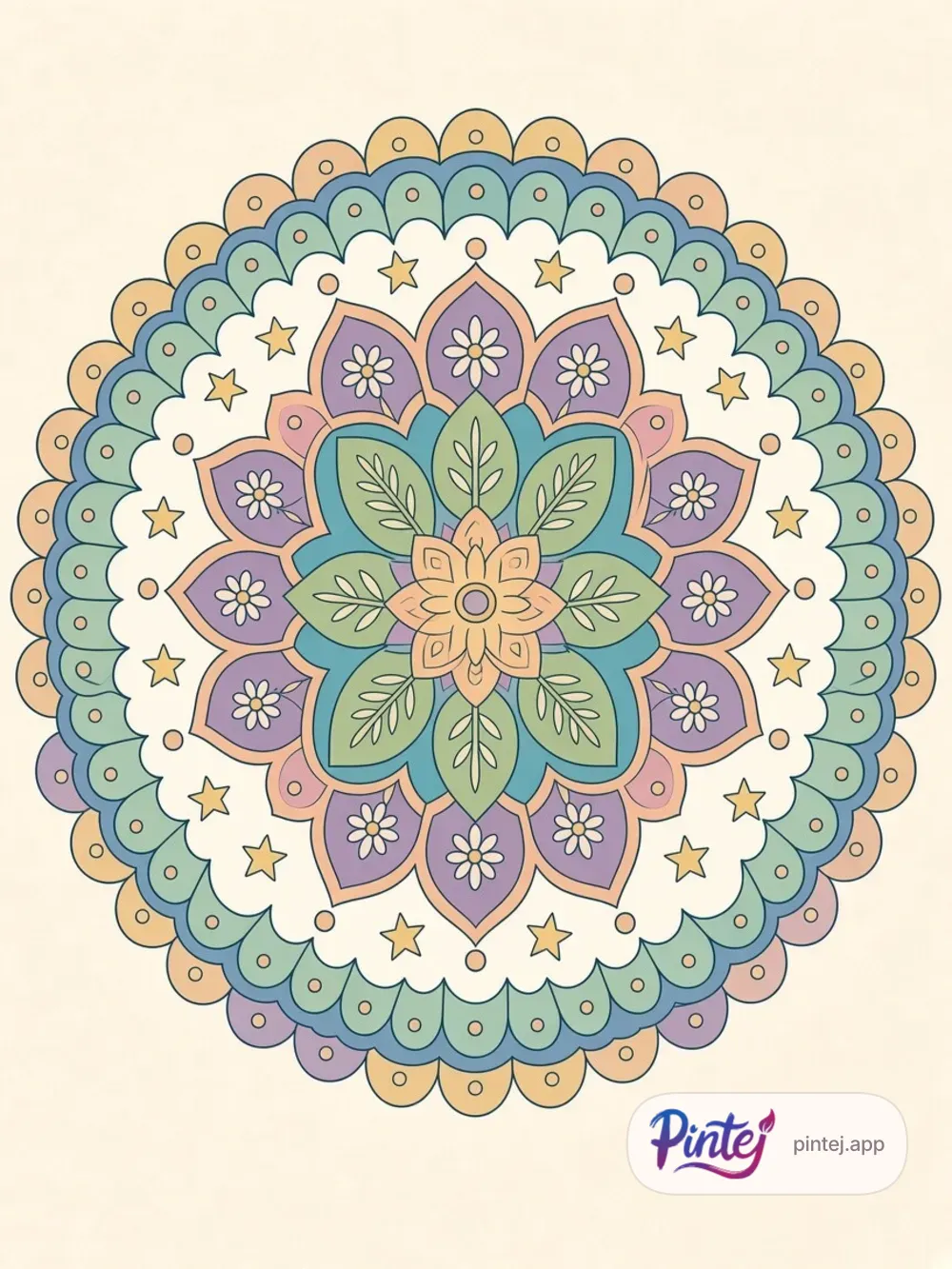Floral rosette