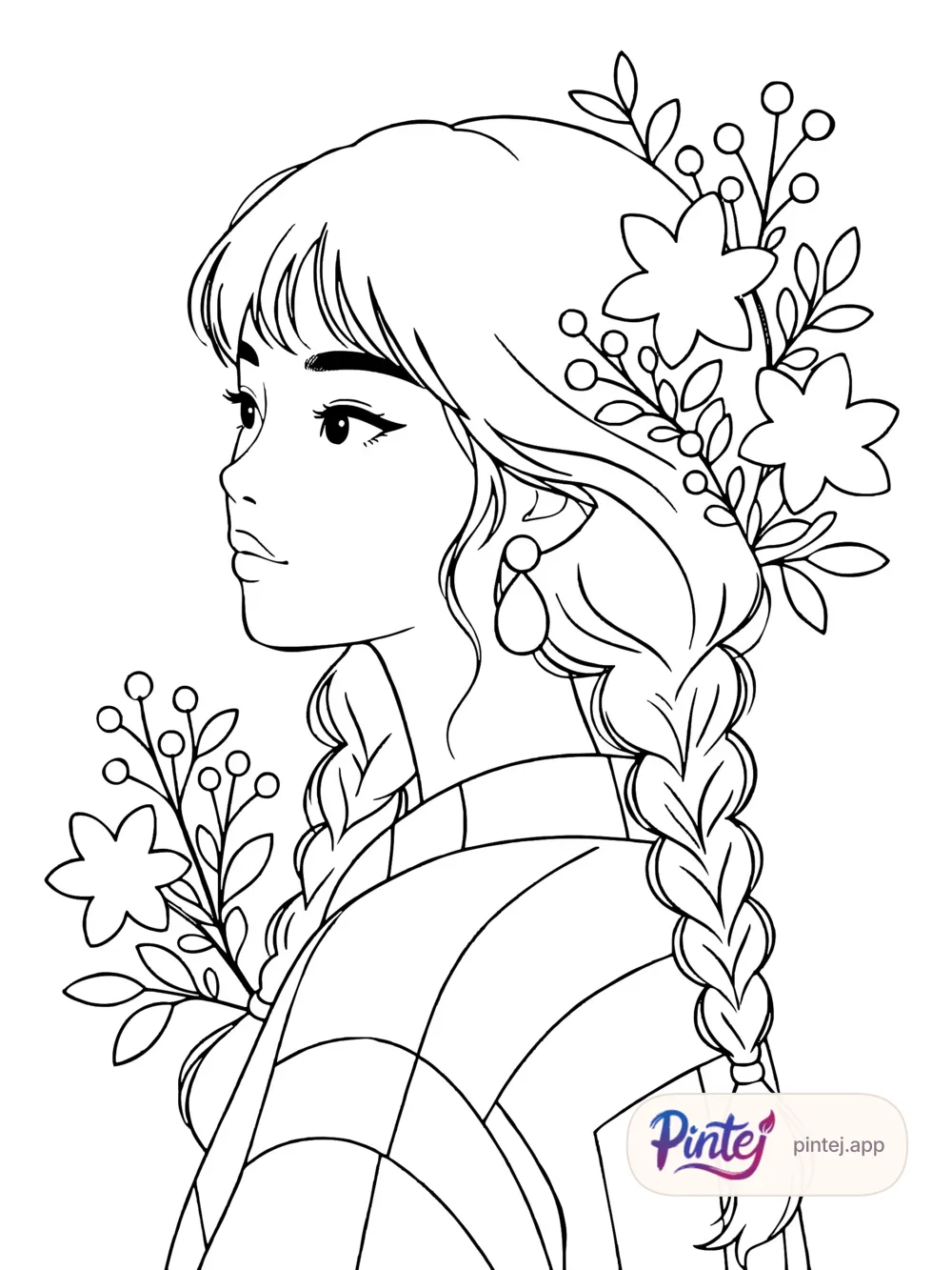 Profile — Line art