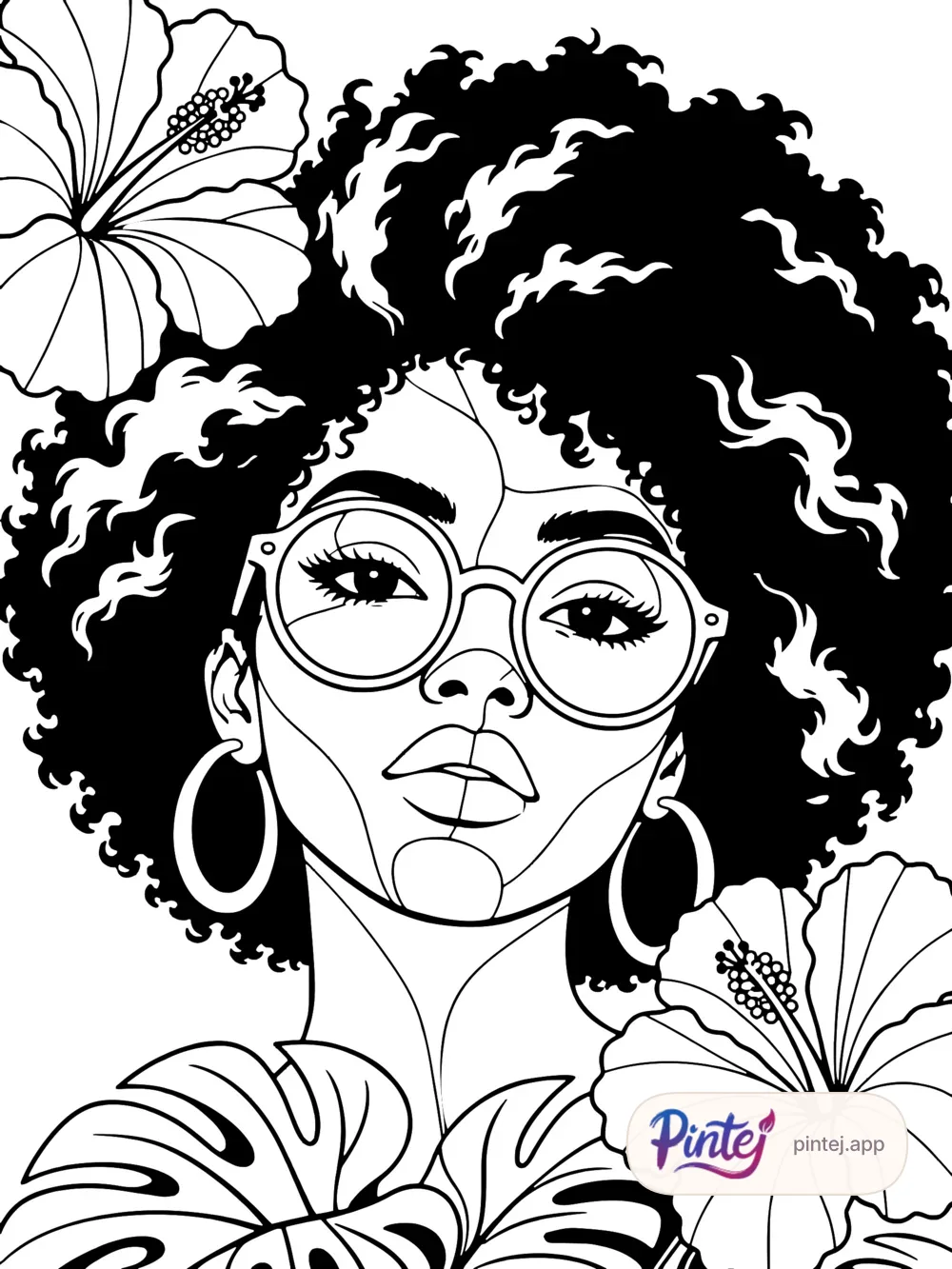 Close-up — Line art
