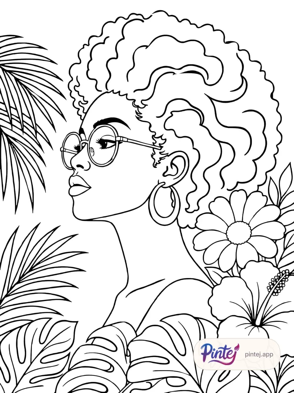 Profile — Line art